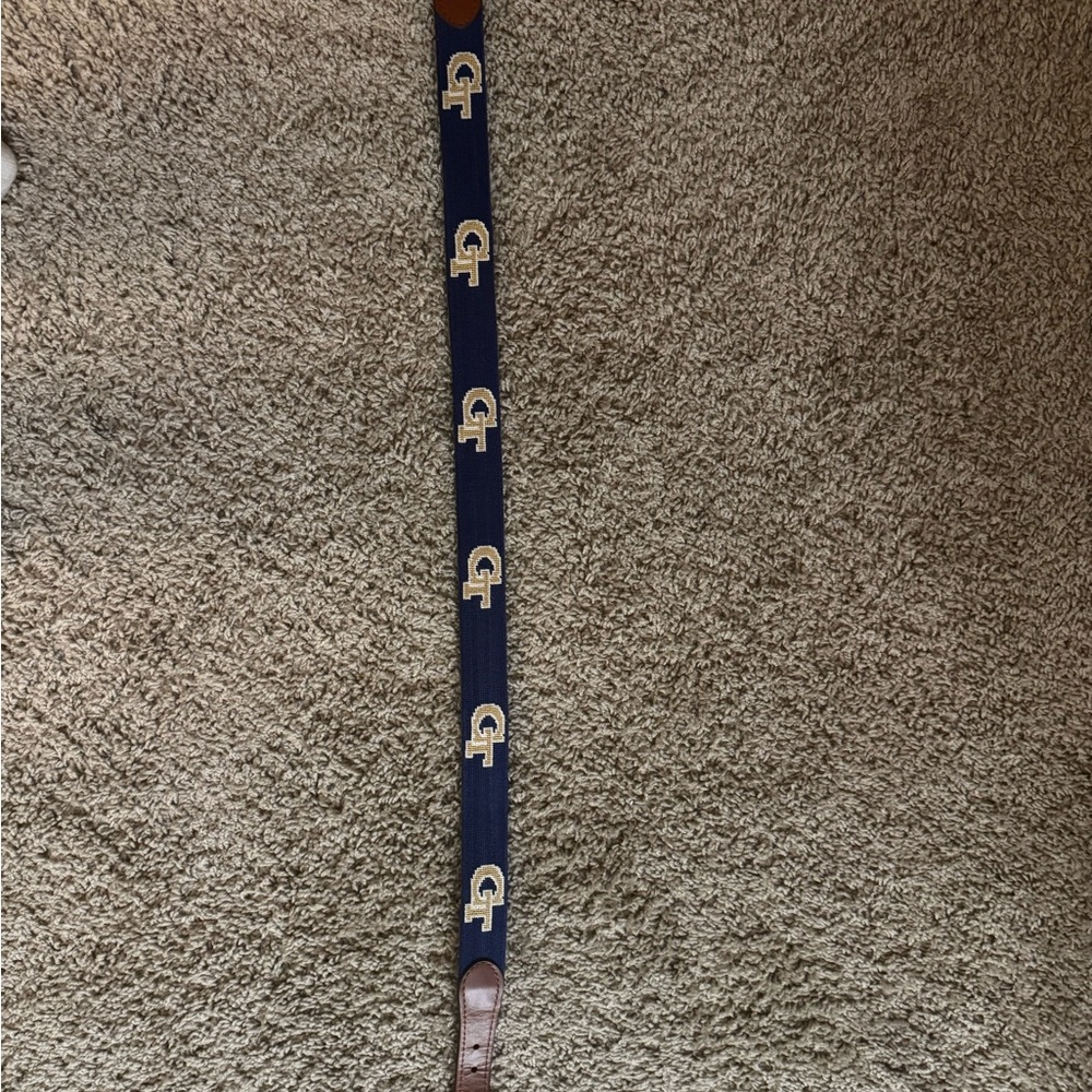 Georgia Tech Smathers & Branson Belt. Perfect condition.  Size 34.